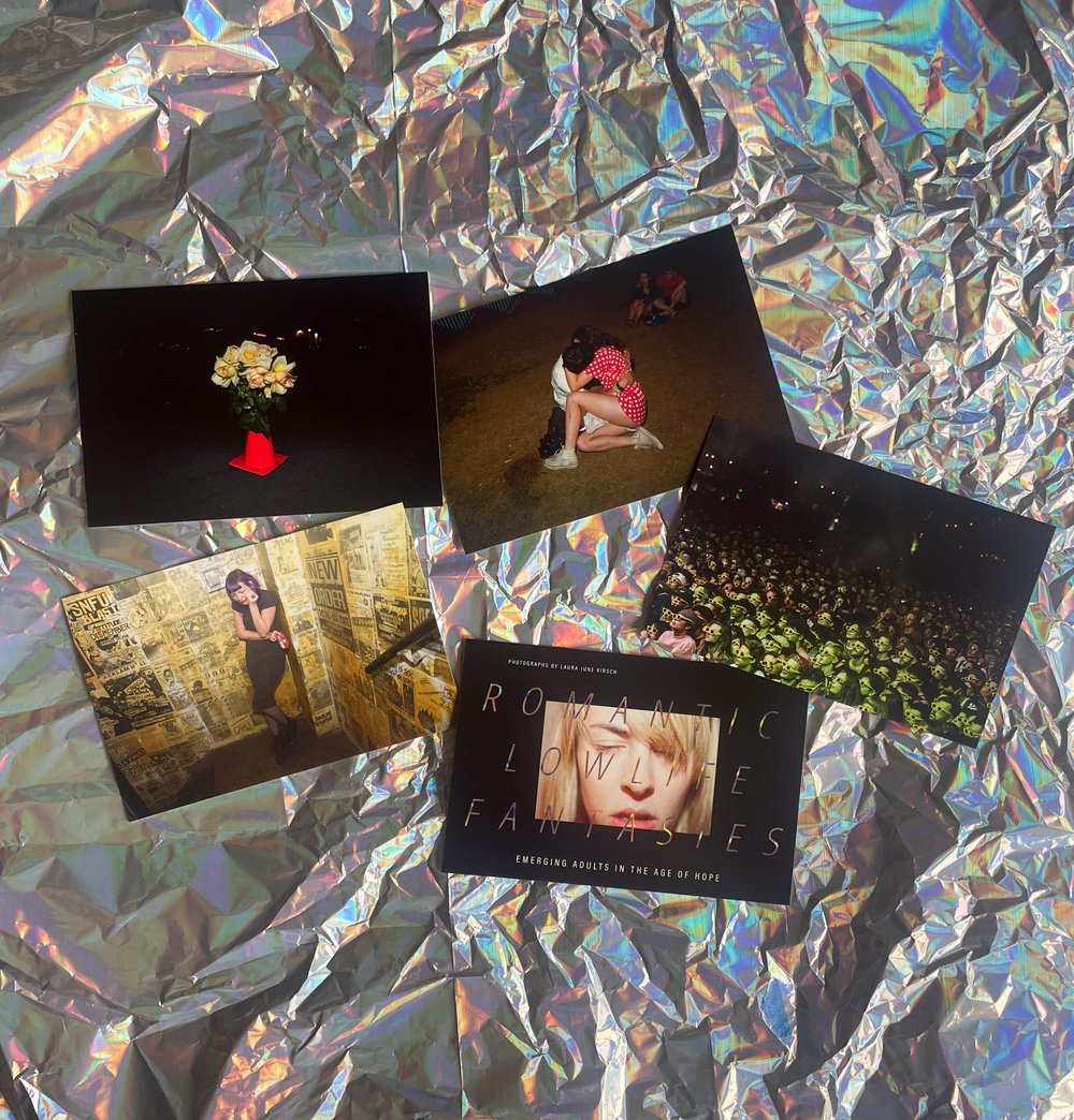 Print + Romantic Lowlife Fantasies + Keychain + Postcard Bundle - Making Out In LA 2013