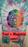 Rainbow Nonagon CUSTOM Tie-Dye *PRE-ORDER*