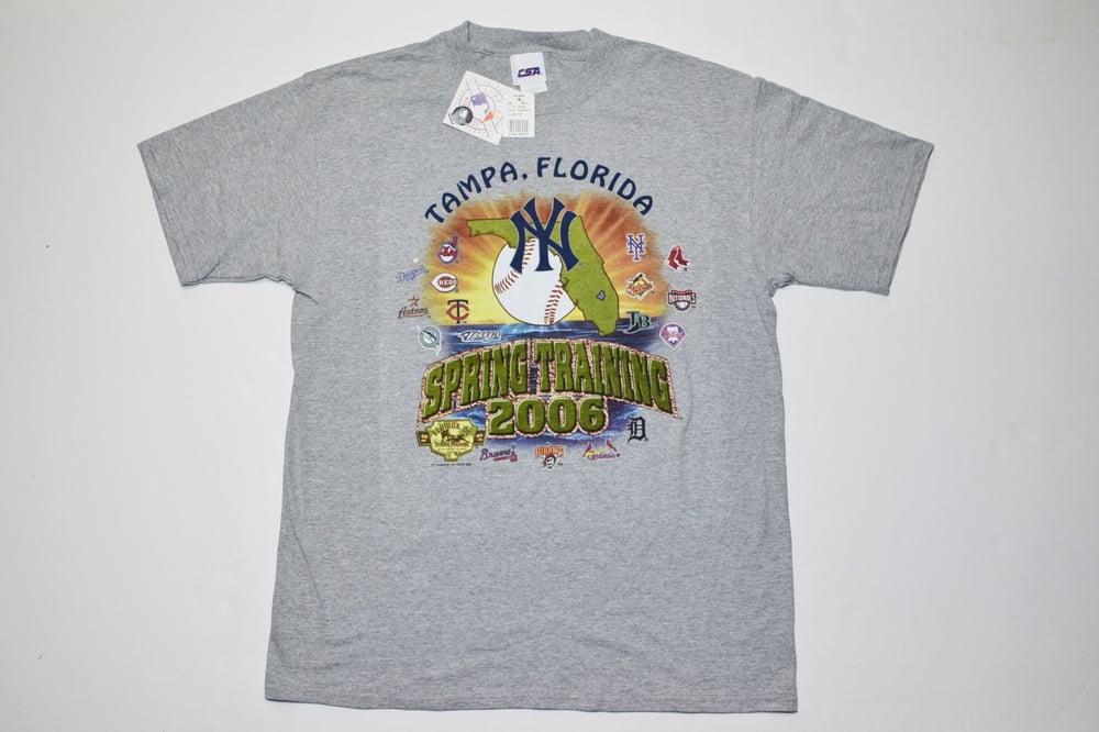 Vintage 2006 New York Yankees Spring Training Tampa Florida T-Shirt Sz.L /  Sole Food SF