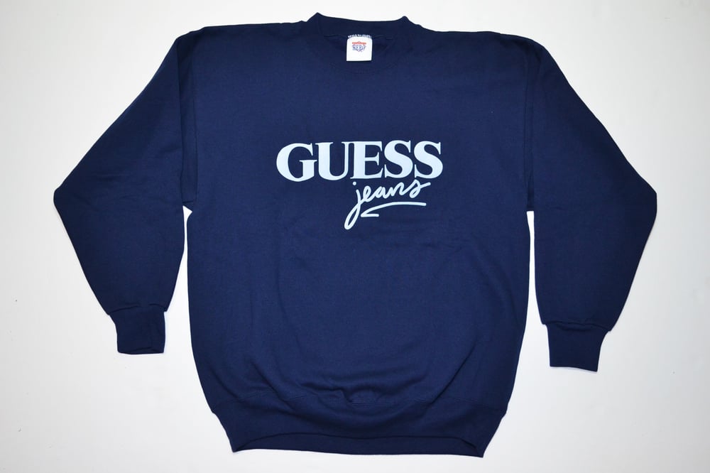 Image of Vintage 1990's Guess Jeans Inspired Crewneck Sweatshirt Sz.L