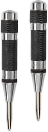 Heavy Duty Automatic Center Punch with Hardened Steel, Knurled Handle