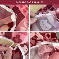 Image 3 of kitty patchwork reusable bag