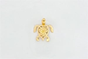 Image of Hawaiian Classics Honu (Turtle) Pendant (P0842)