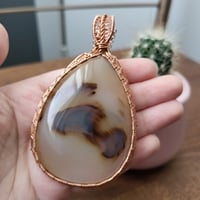 Image 2 of Dendritic Agate Pendant 