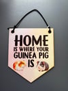 Home Is Where Your Guinea Pig Is Hard Pennant