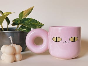 Cat Cafe 8 oz Ceramic Mug