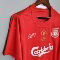 Image 3 of Liverpool Retro 04/05 Home Jersey