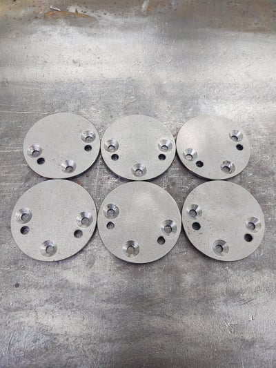 Image of Mild steel 4 speed shifter plates 