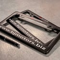 Carbon Fiber License Plate Frames