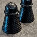 Carbon Fiber Salt and Pepper Shakers