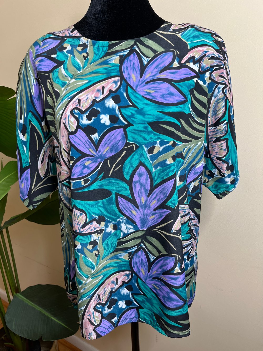 Image of Nicola Floral Blouse (Size L)