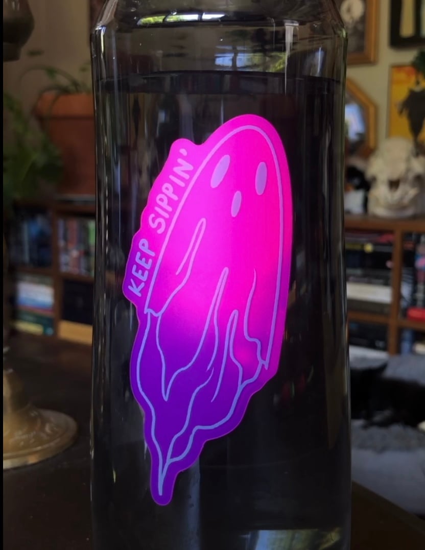 Color Morph Ghost Sticker