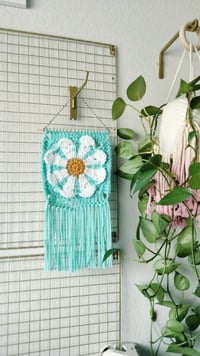 Image 2 of Retro Flower Wall Hanging