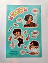 LET HIM KOOK STICKER SHEET