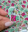 Pink Lemonade MINI Sticker