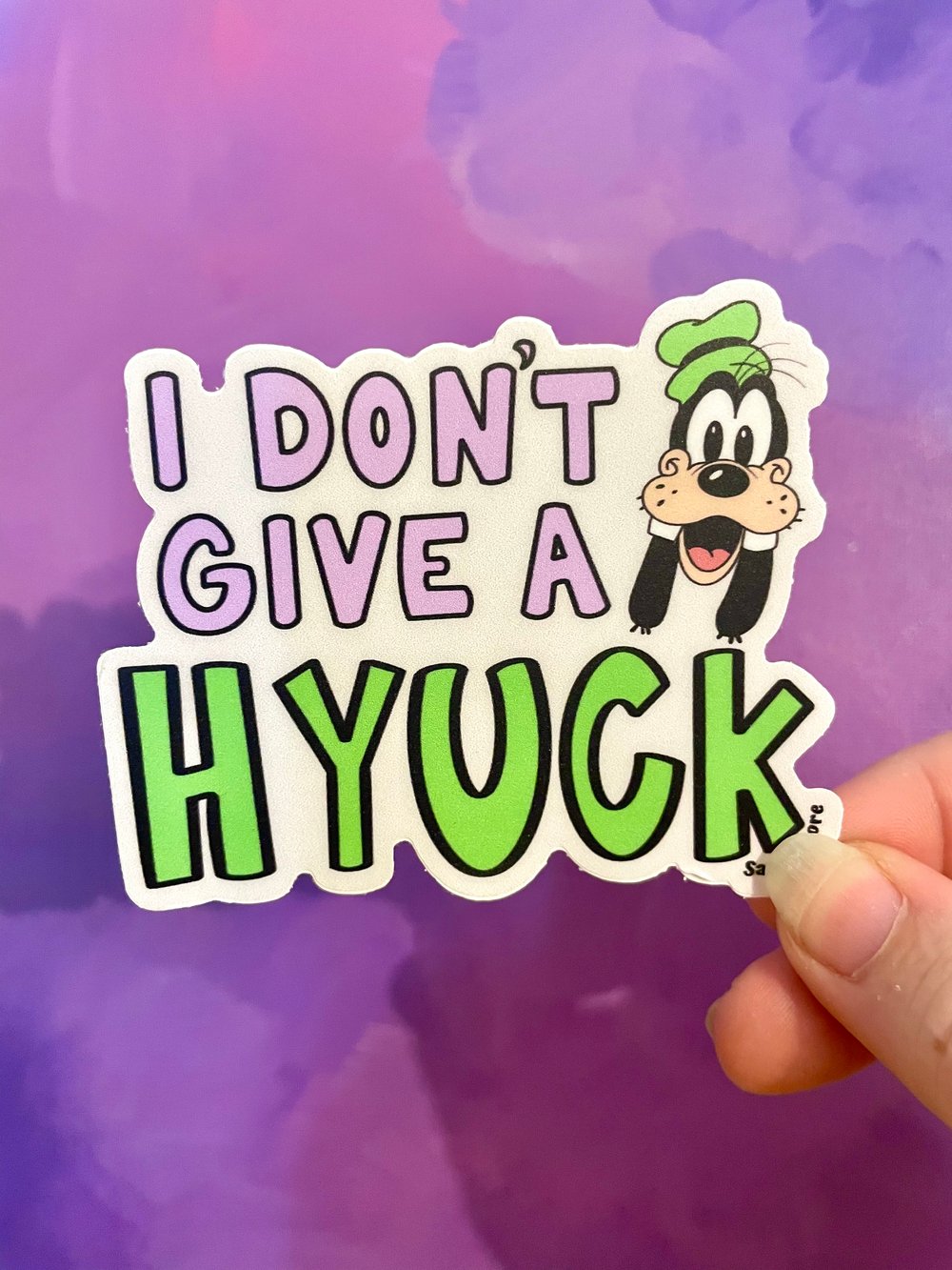 Image of HYUCK sticker