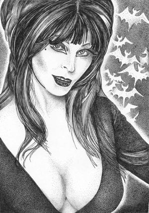 Image of PRINT - Elvira: Mistress of the Dark