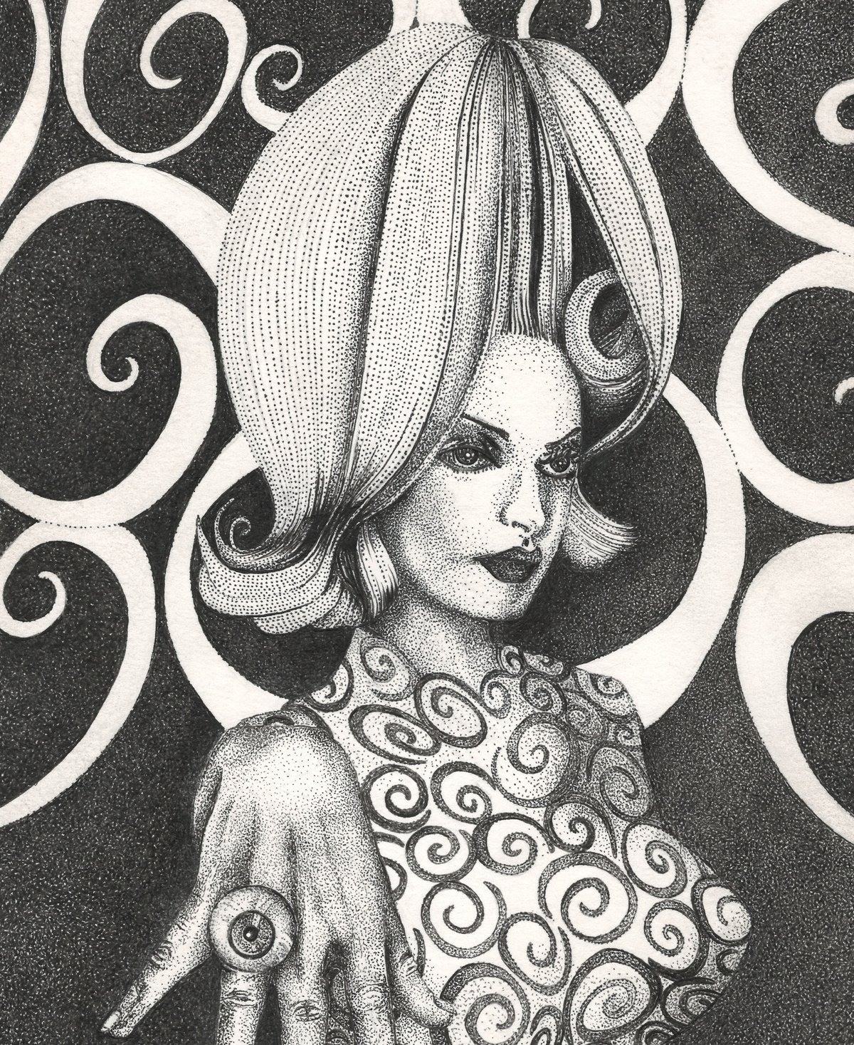 Image of PRINT - Martian Girl from "Mars Attacks".