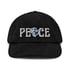 PEACE Embroidered Corduroy Hat Image 3