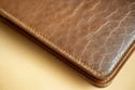 A5 Notebook Leather Cover - Brown Japanese Horse Hide