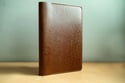 A5 Notebook Leather Cover - Brown Japanese Horse Hide