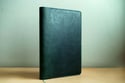 A5 Notebook Leather Cover - Olive Green Japanese Horse Hide