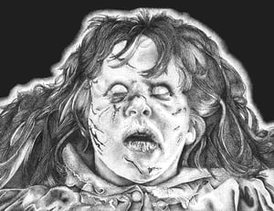 Image of PRINT - Regan MacNeil from "The Exorcist".