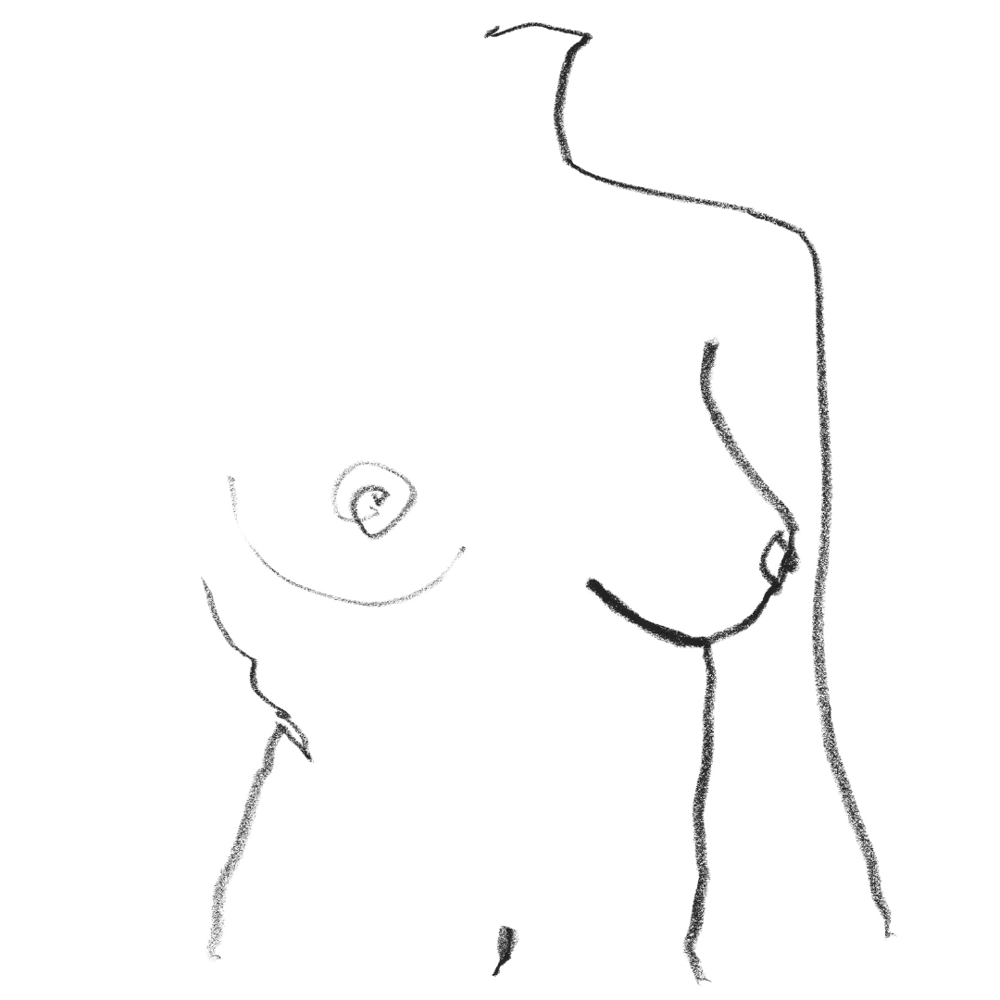 Image of Naked Torso art print by LEFORD