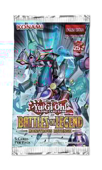 Image 3 of Yugioh Battles of Legend: Monstrous Revenge 1st Edition Booster Box (24 Packs)