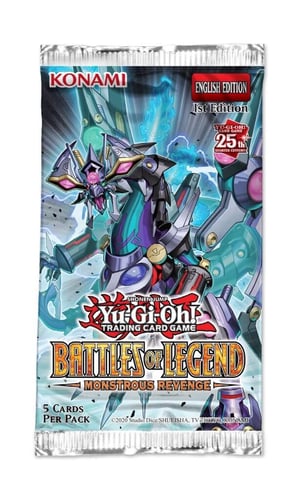 Image of Yugioh Battles of Legend: Monstrous Revenge 1st Edition Booster Box (24 Packs)