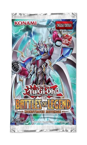 Image of Yugioh Battles of Legend: Monstrous Revenge 1st Edition Booster Box (24 Packs)