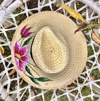 Image 1 of Individually Hand Painted Hats - by Sarah Lawson Artist