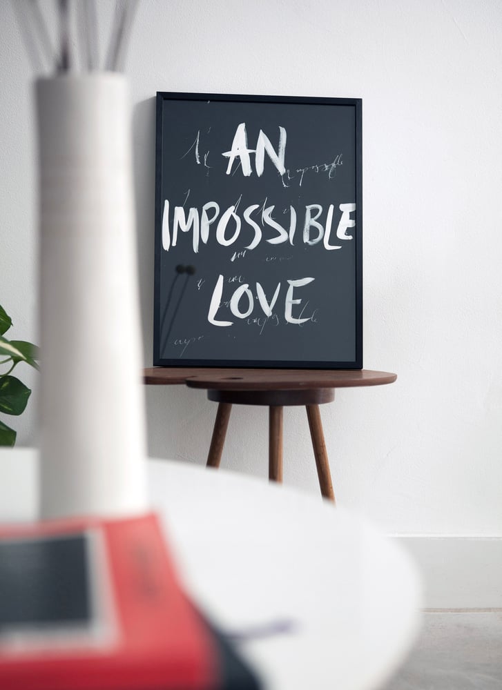 Image of An Impossible Love art print by LEFORD
