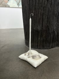 Image 2 of Postmortem hare cast soy wax candle 