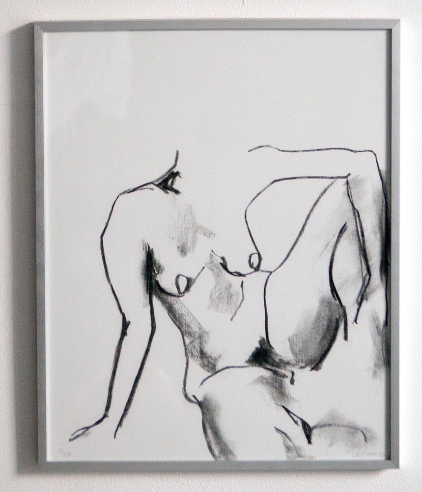 Image of Life Drawing 01 art print by LEFORD