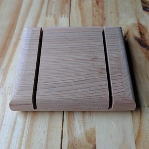 Image of Wood Soap Dishes - Single Soap Dish