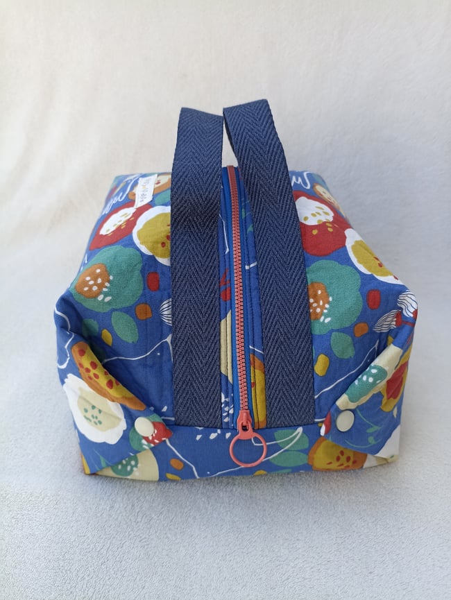 Maxi Neceser Plegable pájaros y flores