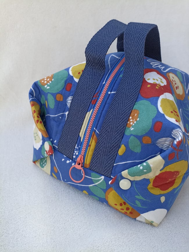 Maxi Neceser Plegable pájaros y flores