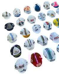 Image 2 of Original 80s 90s cycling caps, NOT a reproduction! 49 units