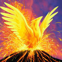 Image 1 of Birth of a Phoenix Print