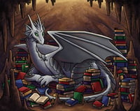 Image 2 of Bookwyrm Print