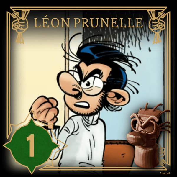 Image of Léon Prunelle (Gaston Lagaffe)