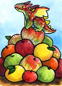 Image 2 of King of Apples Print