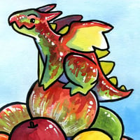 Image 1 of King of Apples Print