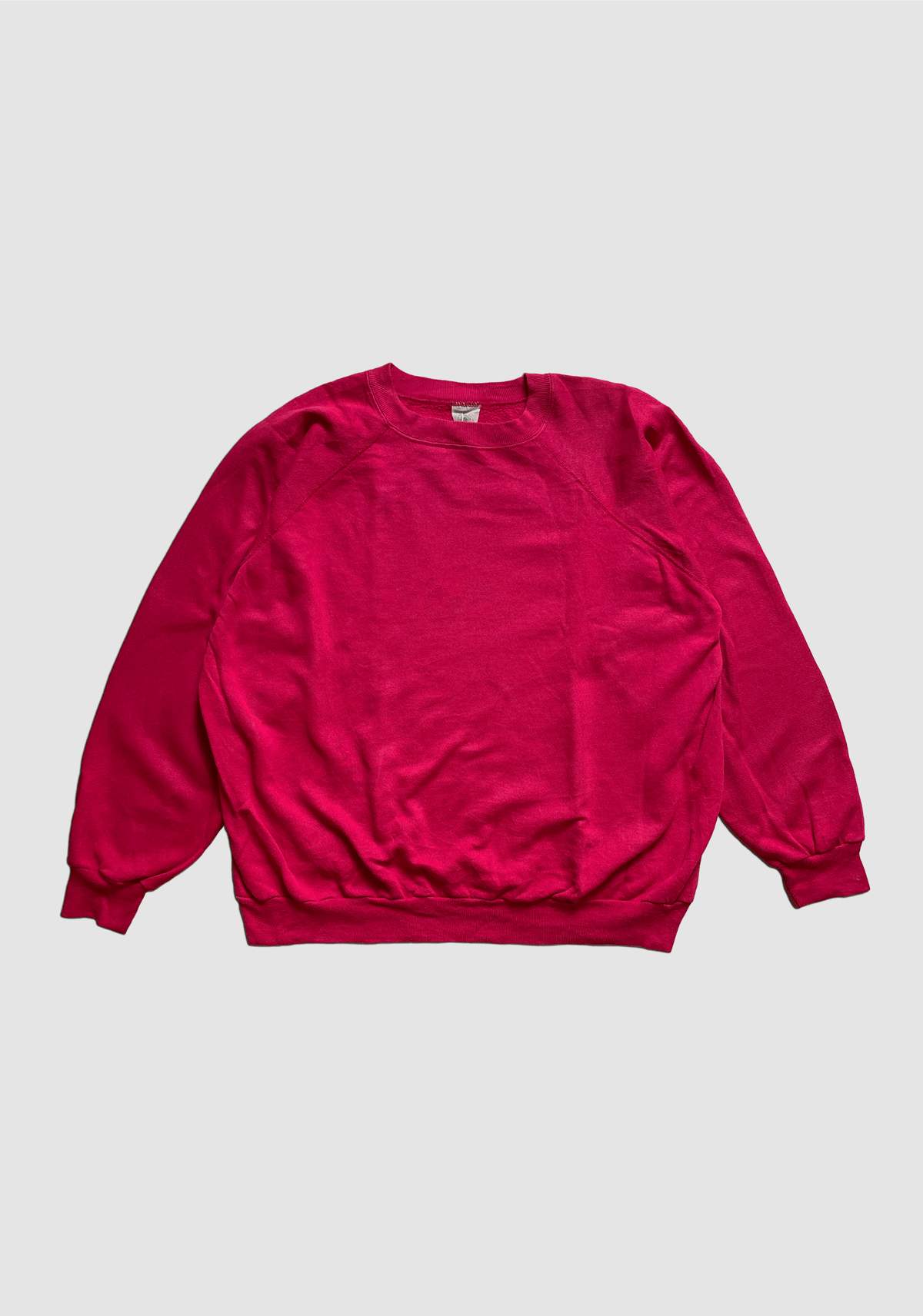 Image of ELECTRIC PINK 70's CREWNECK