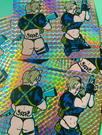 Image 2 of Thotty Leon Prismatic Sticker Sheet