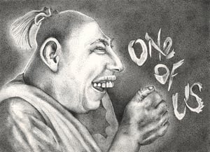 Image of PRINT - "One of Us" - Schlitzie, from Tod Browning's "Freaks"