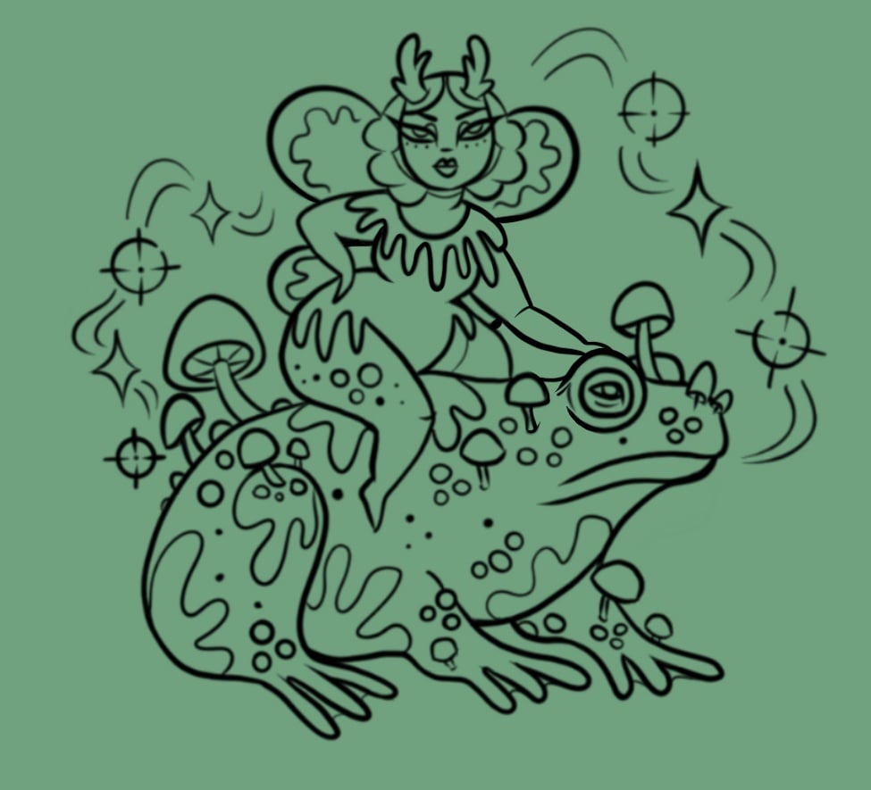 Image of Frog fairy 