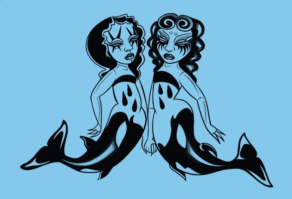 Image of Orca Mermaids 
