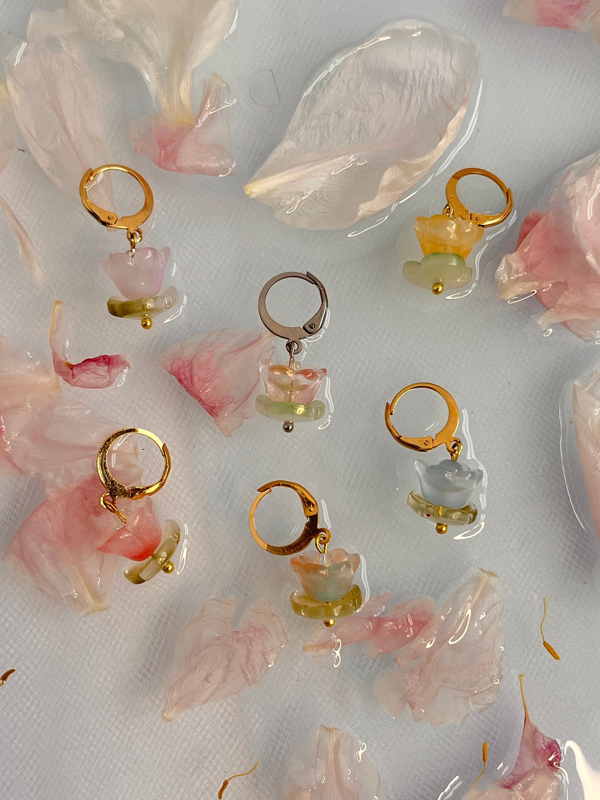 Image of Water Lily Earrings VOL 2